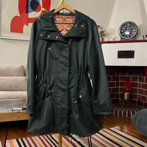 Elegant Dark Green Utility Jacket